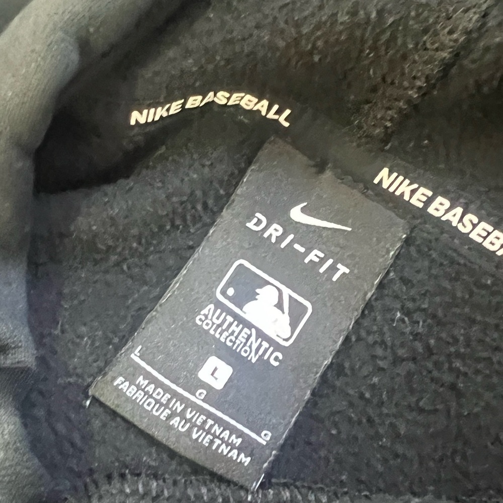 Nike Miami Marlins Hoodie Sweatshirt Thermal Fit Authentic Collection Sz Large - Picture 6 of 8